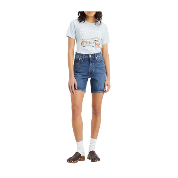 BERMUDA LEVI'S® RIBCAGE THE BASIC MUJER - Image 2