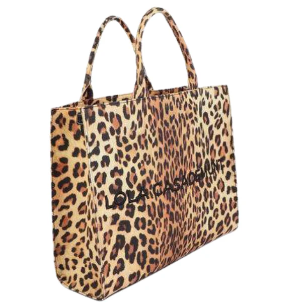 BOLSO LOLA CASADEMUNT TOTE LEOPARDO MUJER - Image 4