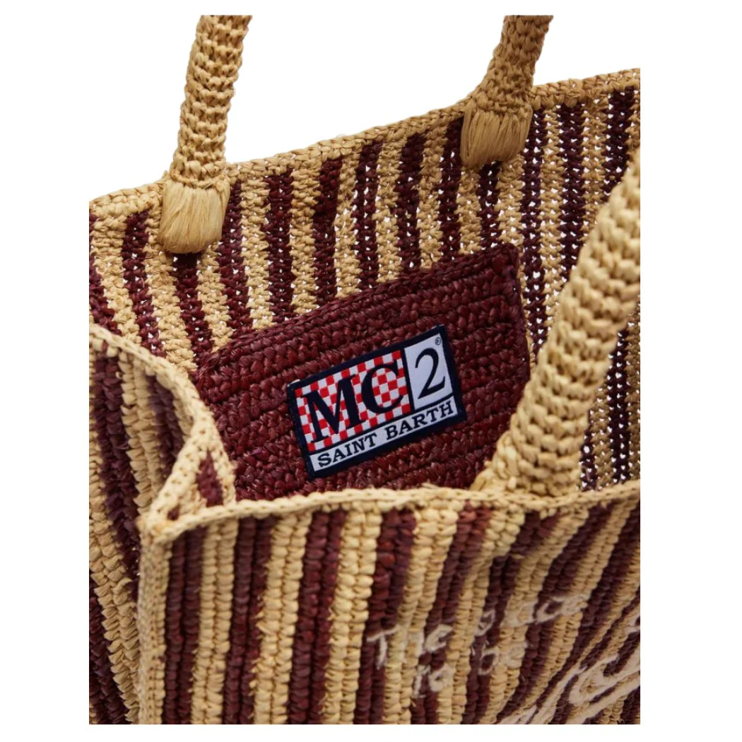 BOLSO SAINT BARTH RAFFIA COLETTE MUJER - Image 3