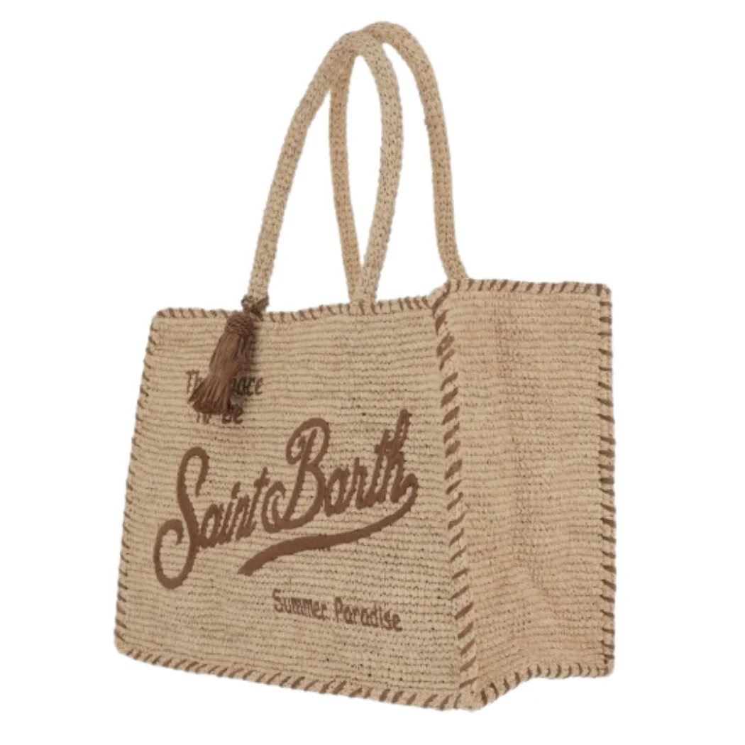 BOLSO SAINT BARTH RAFFIA VANITY MUJER - Image 3