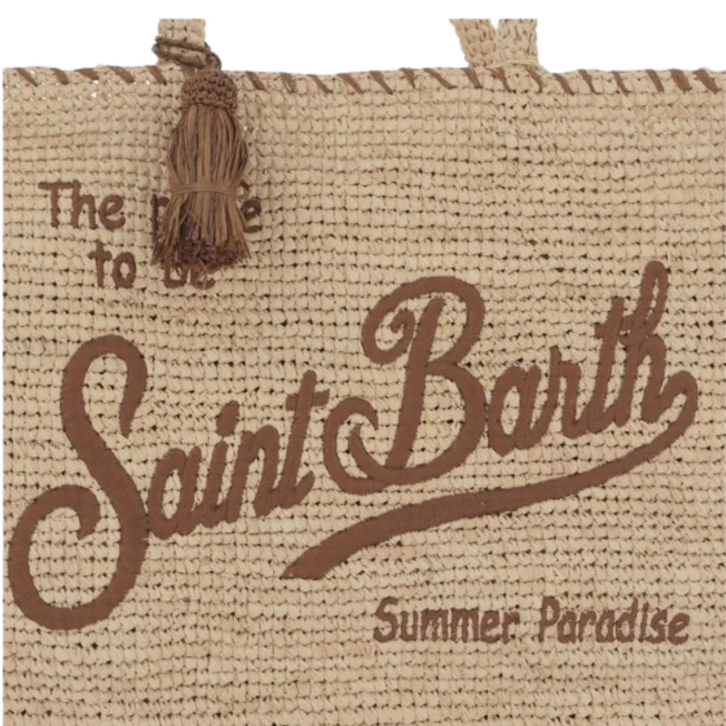 BOLSO SAINT BARTH RAFFIA VANITY MUJER - Image 4