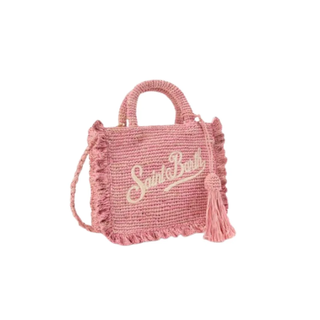 BOLSO SAINT BARTH RAFFIA VOLANT MINI MUJER - Image 2