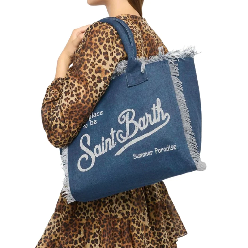 BOLSO SAINT BARTH VANITY INDIGO MUJER - Image 3
