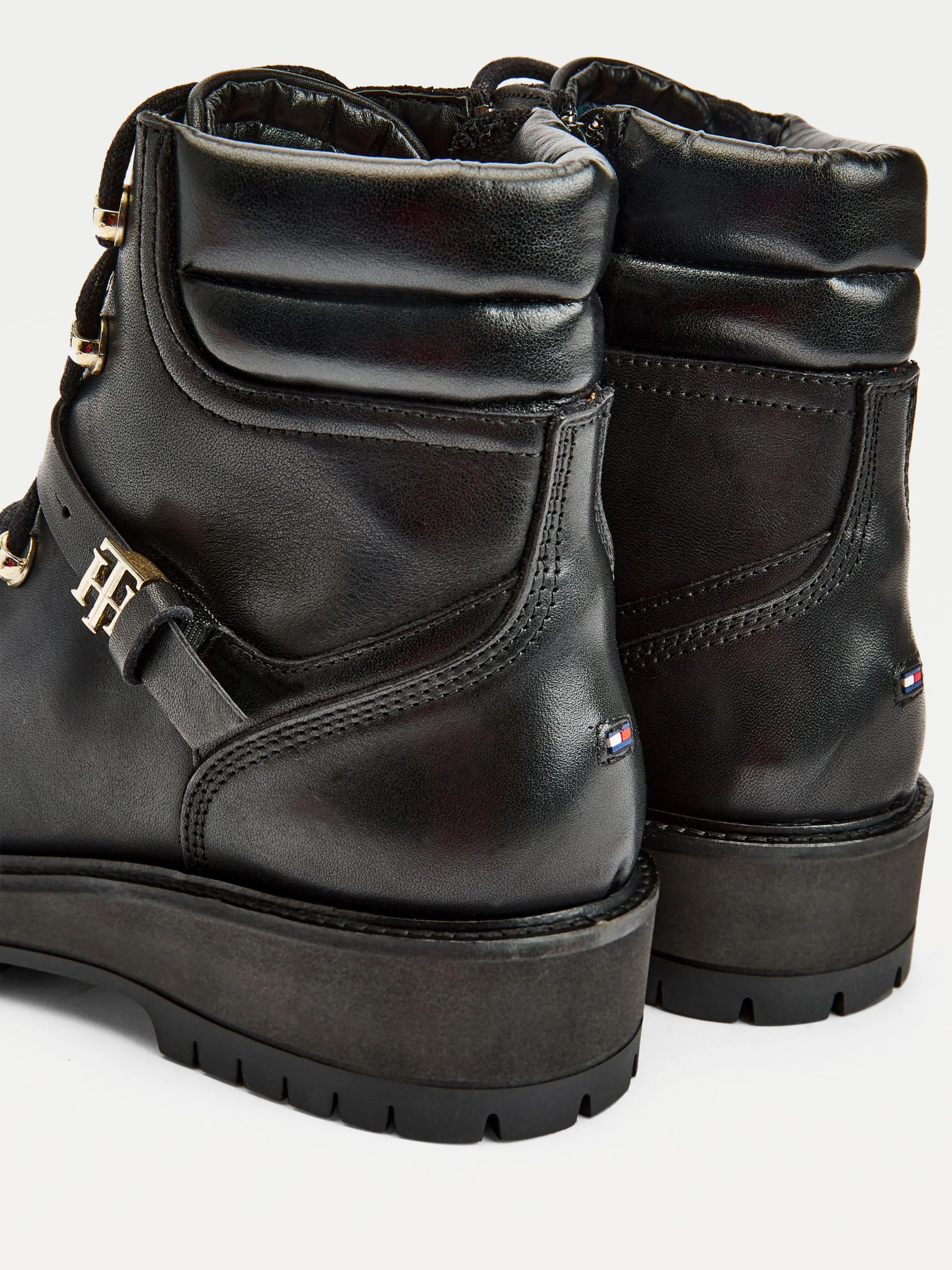 BOTA LEATHER FLAT TOMMY HILFIGER MUJER - Image 2
