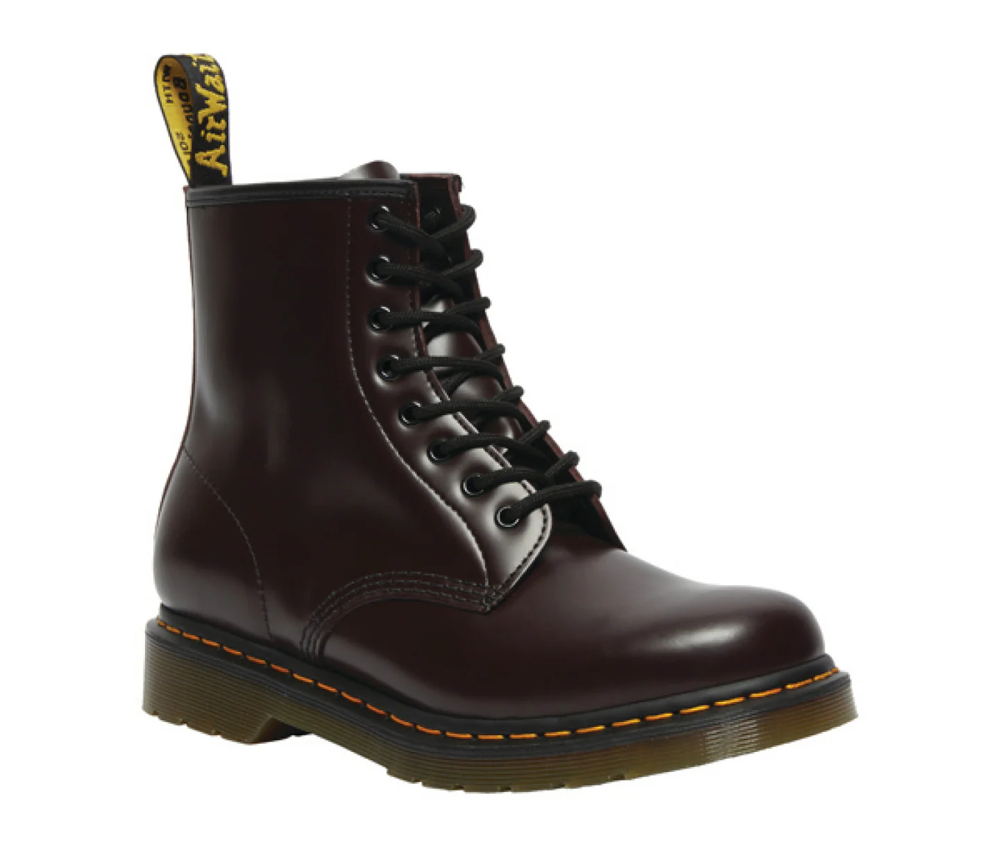 BOTAS DR. MARTENS 1460 BURGUNDY SMOOTH  MUJER - Image 6