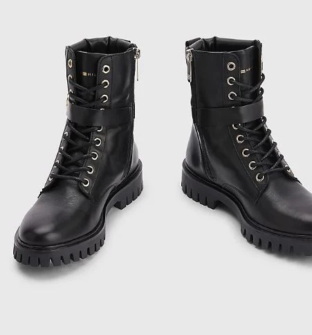 BOTAS BUCKLE LACE UP TOMMY HILFIGER MUJER - Image 4