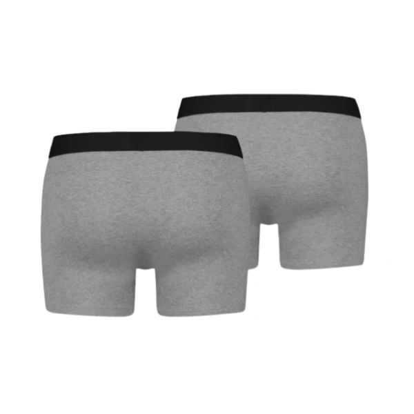 BOXER LEVI'S® SOLID BASIC 2PCK GREY - Image 3