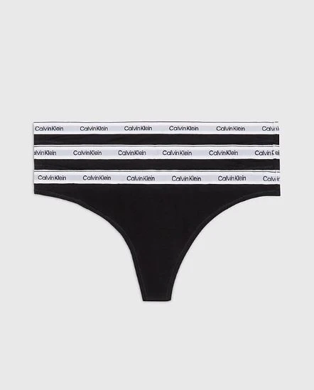 BRAGUITA THONG 3PK CALVIN KLEIN MUJER