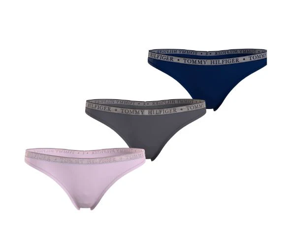 BRAGUITA TOMMY HILFIGER PACK 3 LACE MUJER - Image 2