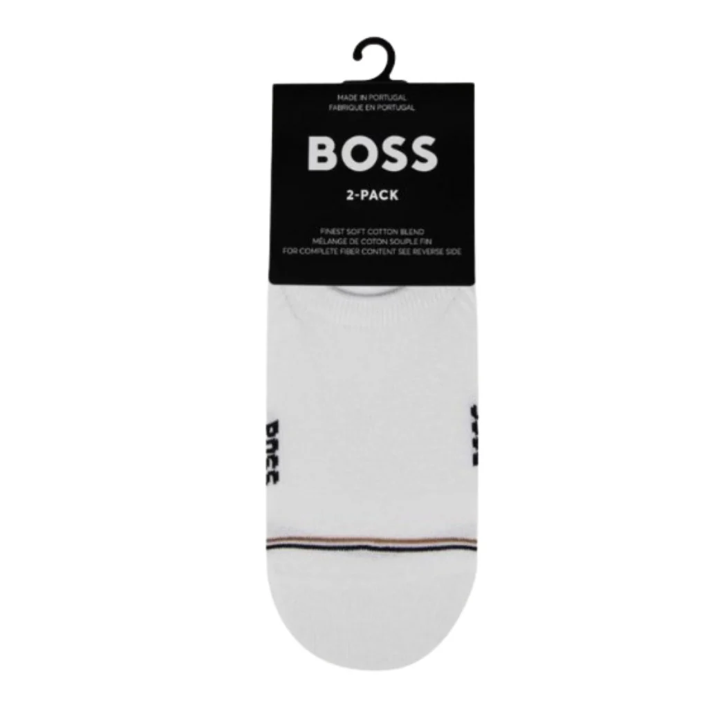 CALCETINES HUGO BOSS 2P LOGO HOMBRE