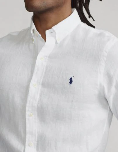 CAMISA POLO RALPH LAUREN DYE LINEN HOMBRE - Image 4