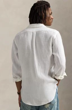 CAMISA POLO RALPH LAUREN LINEN V1 HOMBRE - Image 3