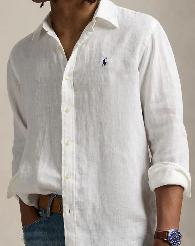 CAMISA POLO RALPH LAUREN LINEN V1 HOMBRE - Image 4