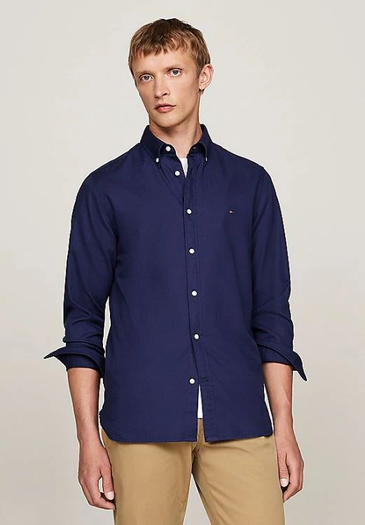 CAMISA TOMMY HILFIGER FLEX DOBBY HOMBRE