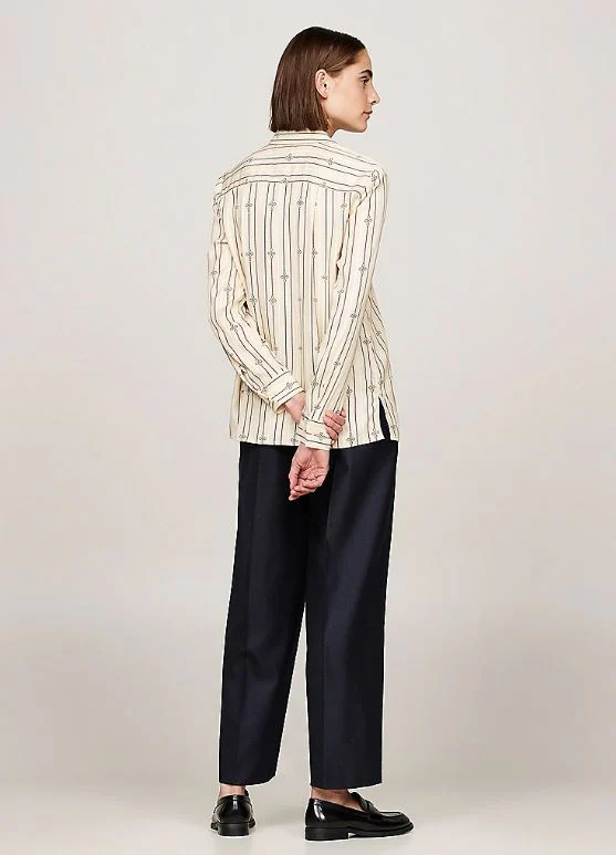 CAMISA TOMMY HILFIGER FLUID VISCOSE MUJER - Image 2