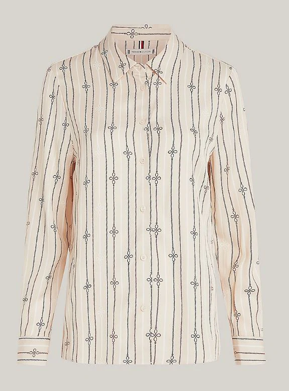 CAMISA TOMMY HILFIGER FLUID VISCOSE MUJER - Image 3