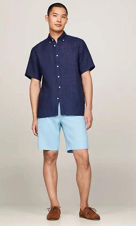 CAMISA TOMMY HILFIGER PIGMENT DYED HOMBRE - Image 2