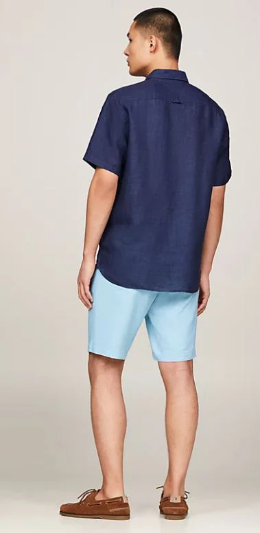 CAMISA TOMMY HILFIGER PIGMENT DYED HOMBRE - Image 4