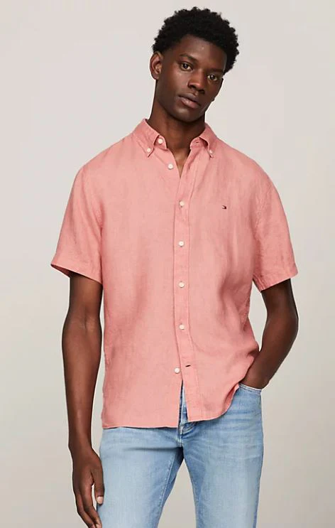 CAMISA TOMMY HILFIGER PIGMENT DYED HOMBRE
