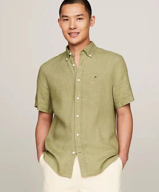 CAMISA TOMMY HILFIGER PIGMENT DYED HOMBRE - Image 2
