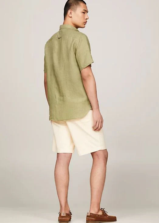 CAMISA TOMMY HILFIGER PIGMENT DYED HOMBRE - Image 3