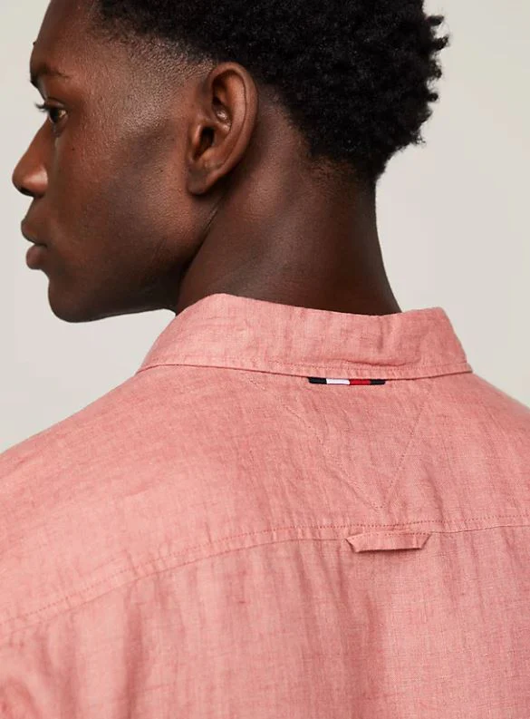 CAMISA TOMMY HILFIGER PIGMENT DYED HOMBRE - Image 3