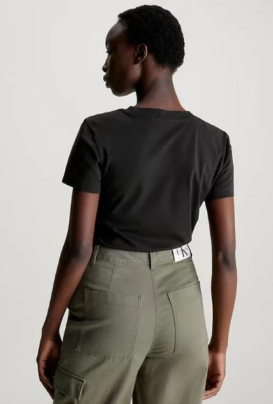 CAMISETA CALVIN KLEIN MONOLOGO SLIM MUJER - Image 2