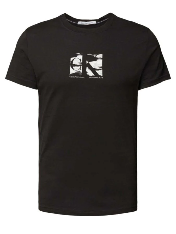 CAMISETA CALVIN KLEIN SMALL BOX LOGO HOMBRE - Image 3