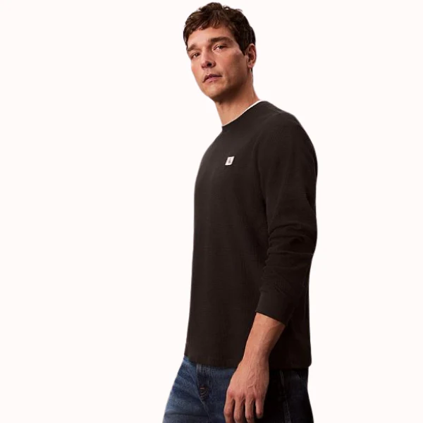 CAMISETA CALVIN KLEIN  WAFFLE HOMBRE - Image 3