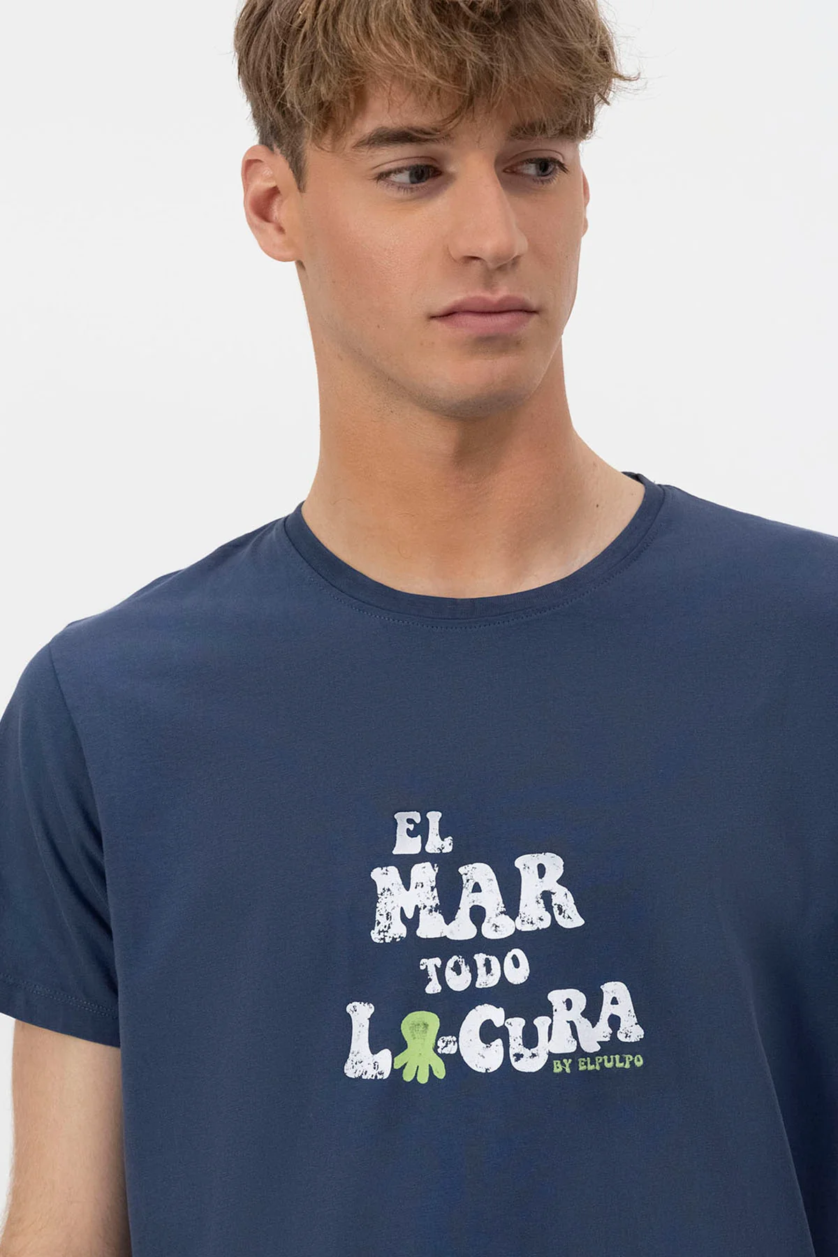 CAMISETA  ELPULPO EL MAR TODO LO-CURA HOMBRE - Image 2