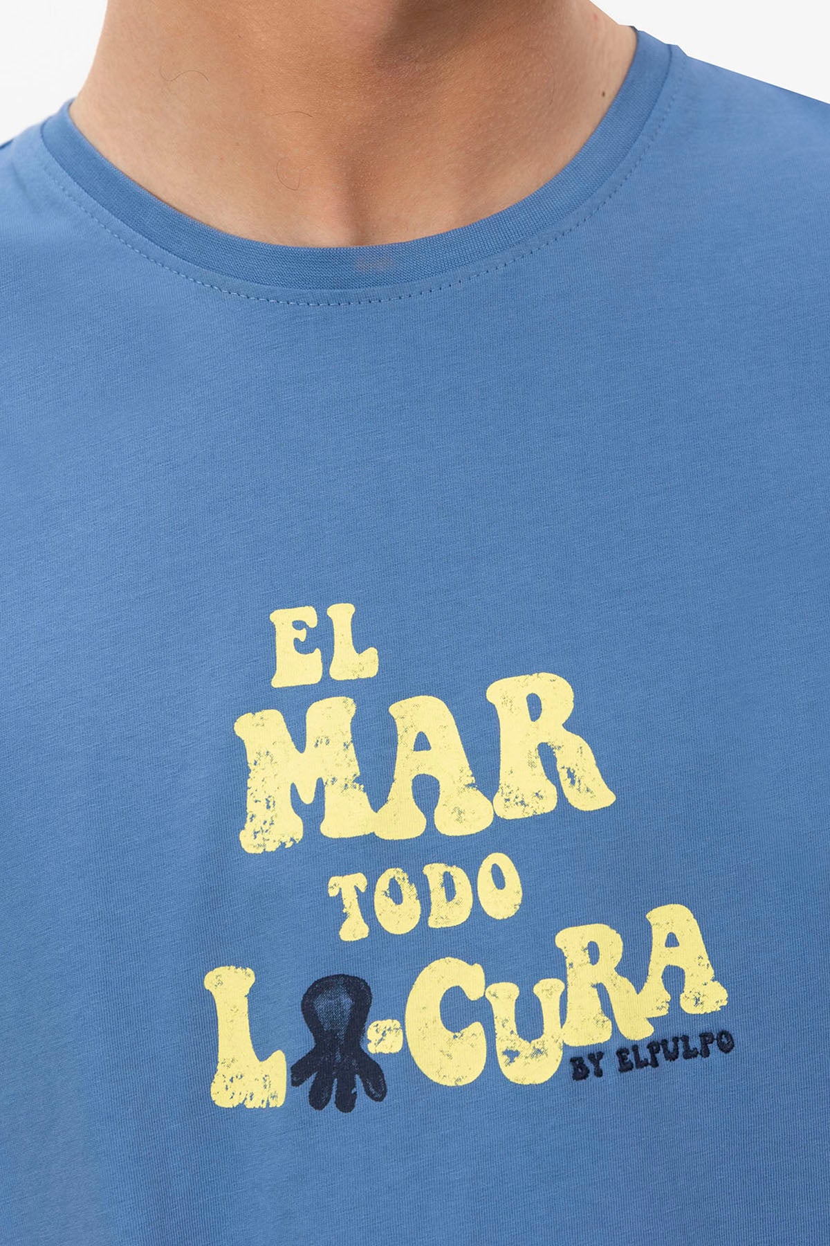 CAMISETA  ELPULPO EL MAR TODO LO-CURA HOMBRE - Image 2