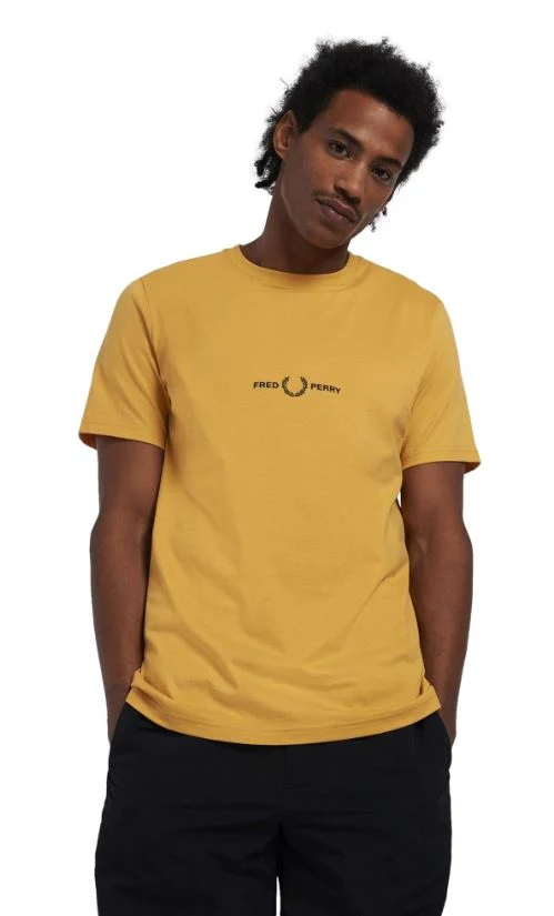 CAMISETA FRED PERRY EMBROIDERED HOMBRE