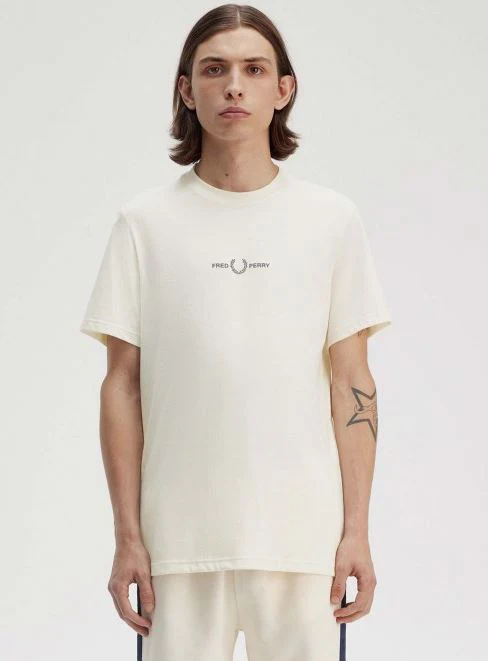 CAMISETA FRED PERRY EMBROIDERED HOMBRE
