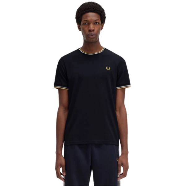 CAMISETA FRED PERRY TWIN TIPPED HOMBRE