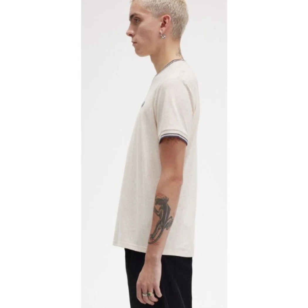 CAMISETA FRED PERRY TWIN TIPPED HOMBRE - Image 2