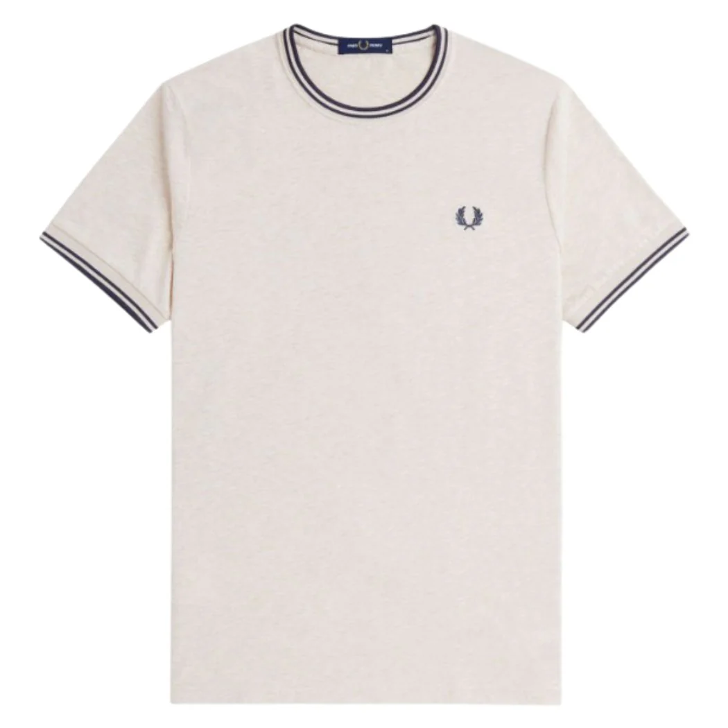 CAMISETA FRED PERRY TWIN TIPPED HOMBRE - Image 4
