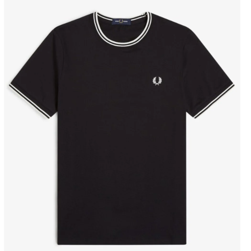 CAMISETA FRED PERRY TWIN TIPPED HOMBRE - Image 4