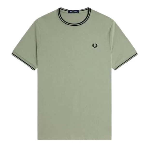 CAMISETA FRED PERRY TWIN TIPPED HOMBRE - Image 2