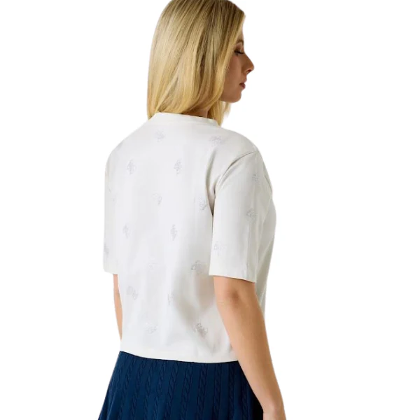 CAMISETA GUESS SILVY 4G SS MUJER - Image 2