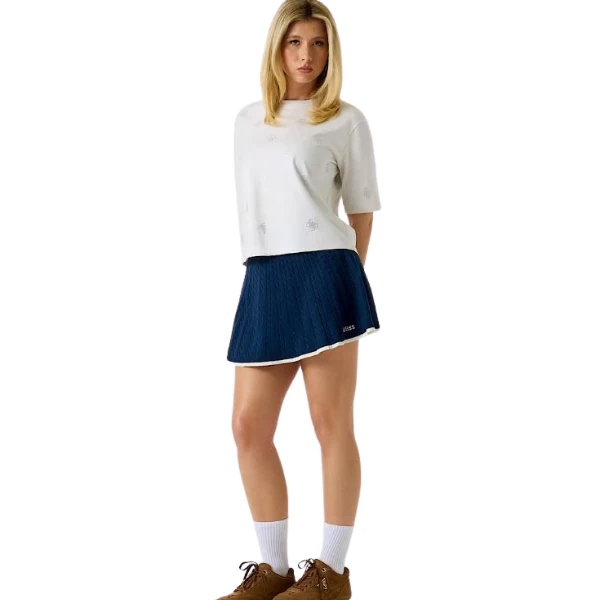 CAMISETA GUESS SILVY 4G SS MUJER - Image 3