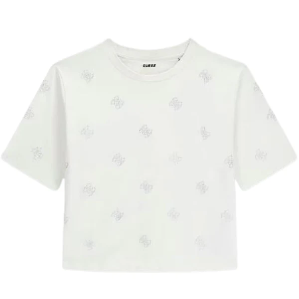 CAMISETA GUESS SILVY 4G SS MUJER - Image 4