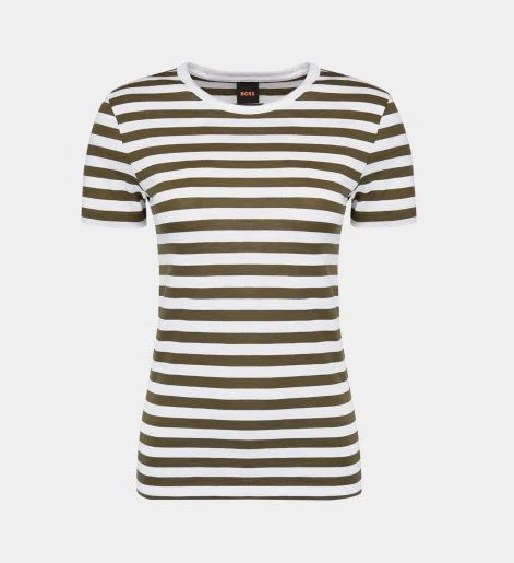 CAMISETA HUGO BOSS ESLA STRIPED MUJER