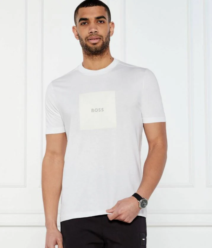 CAMISETA HUGO BOSS LOGO RIB HOMBRE