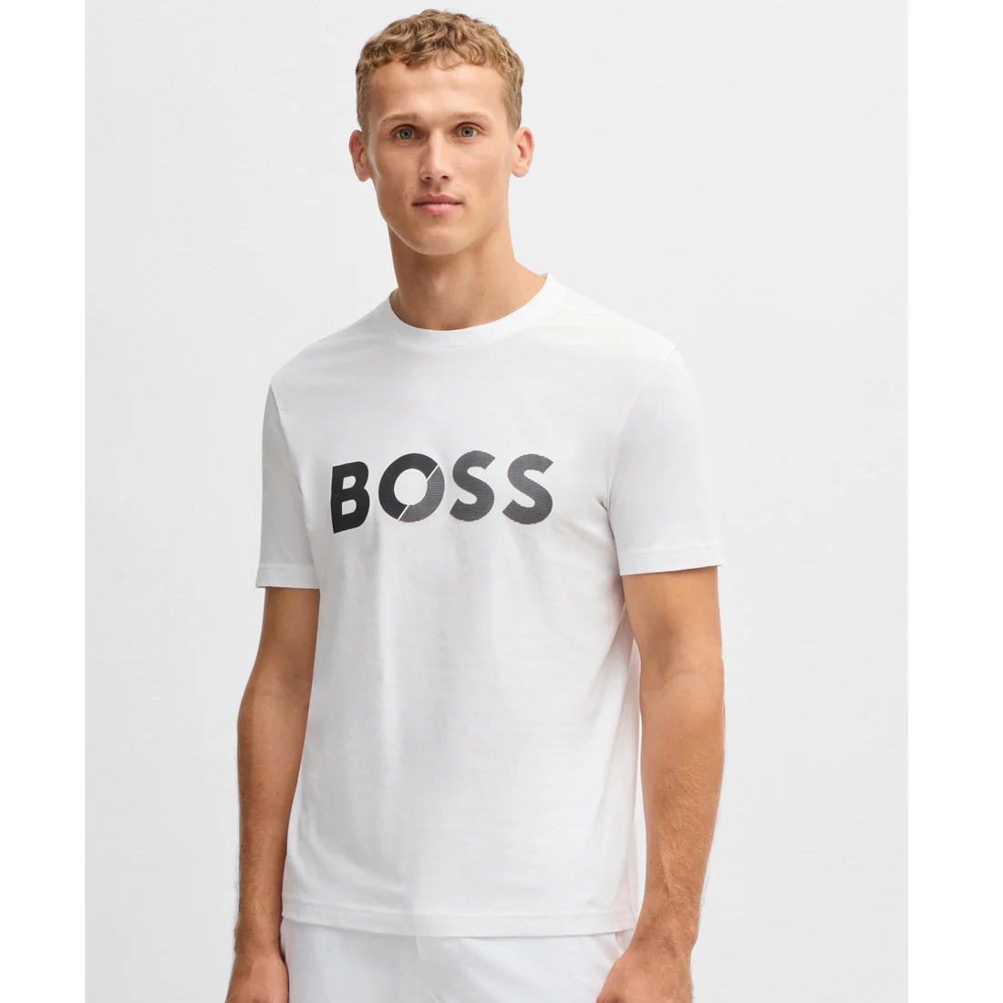 CAMISETA HUGO BOSS TAPE LOGO HOMBRE