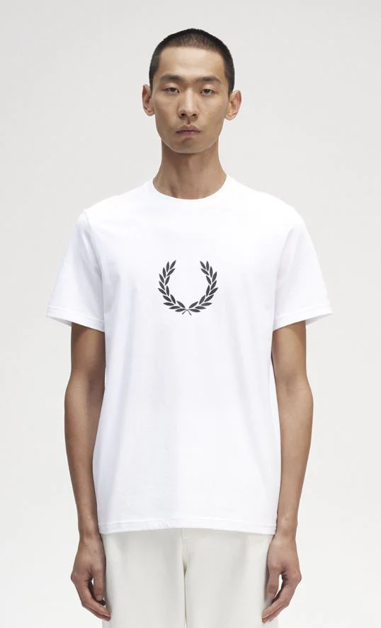 CAMISETA LAUREL WREATH FRED PERRY HOMBRE