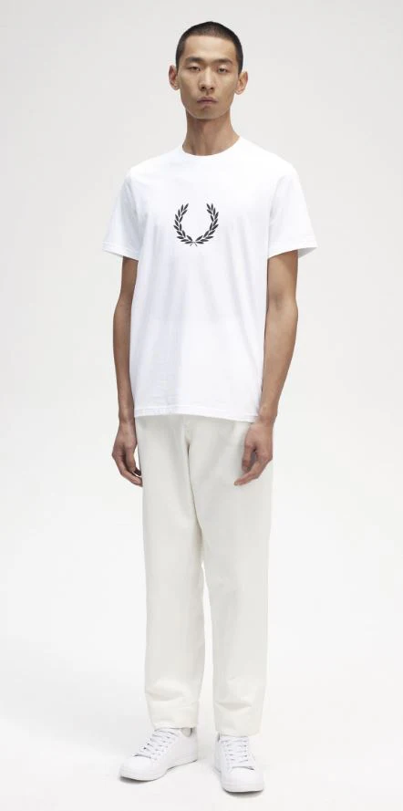 CAMISETA LAUREL WREATH FRED PERRY HOMBRE - Image 3