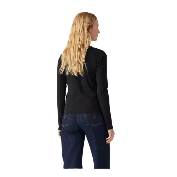 CAMISETA LEVI'S® ESSENTIAL HM LS VNECK MUJER - Image 3