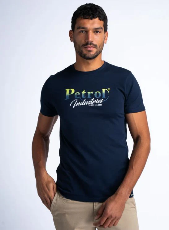 CAMISETA PETROL INDUSTRIES AOP HOMBRE