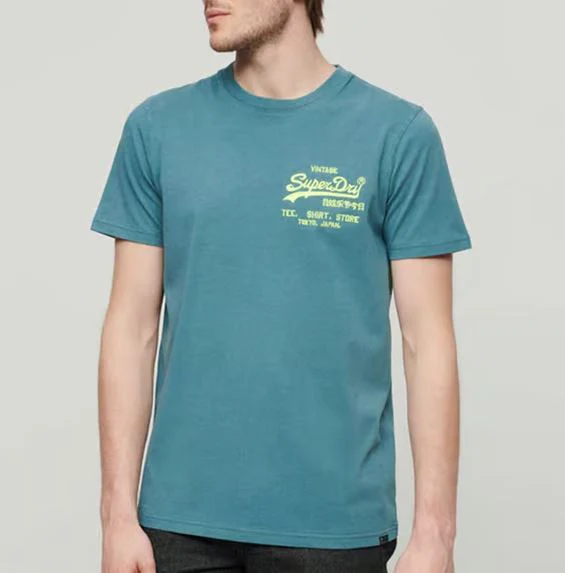 CAMISETA SUPERDRY NEON VL HOMBRE - Image 2