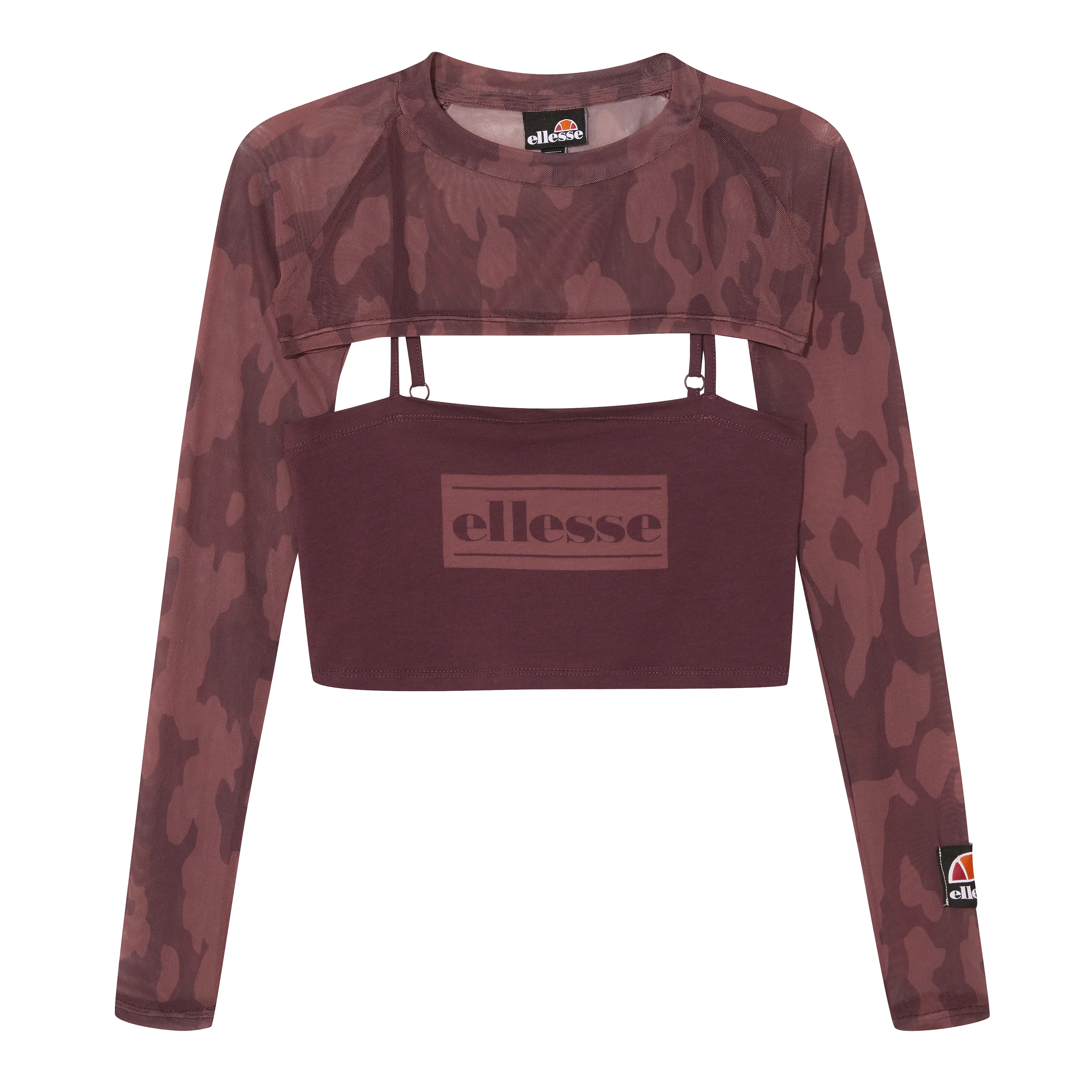 CAMISETA TANER CROP ELLESSE MUJER